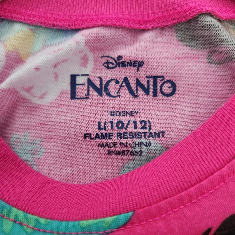 Disney Encanto‎ Mirabel Short Sleeve Top Girls Size L 10/12